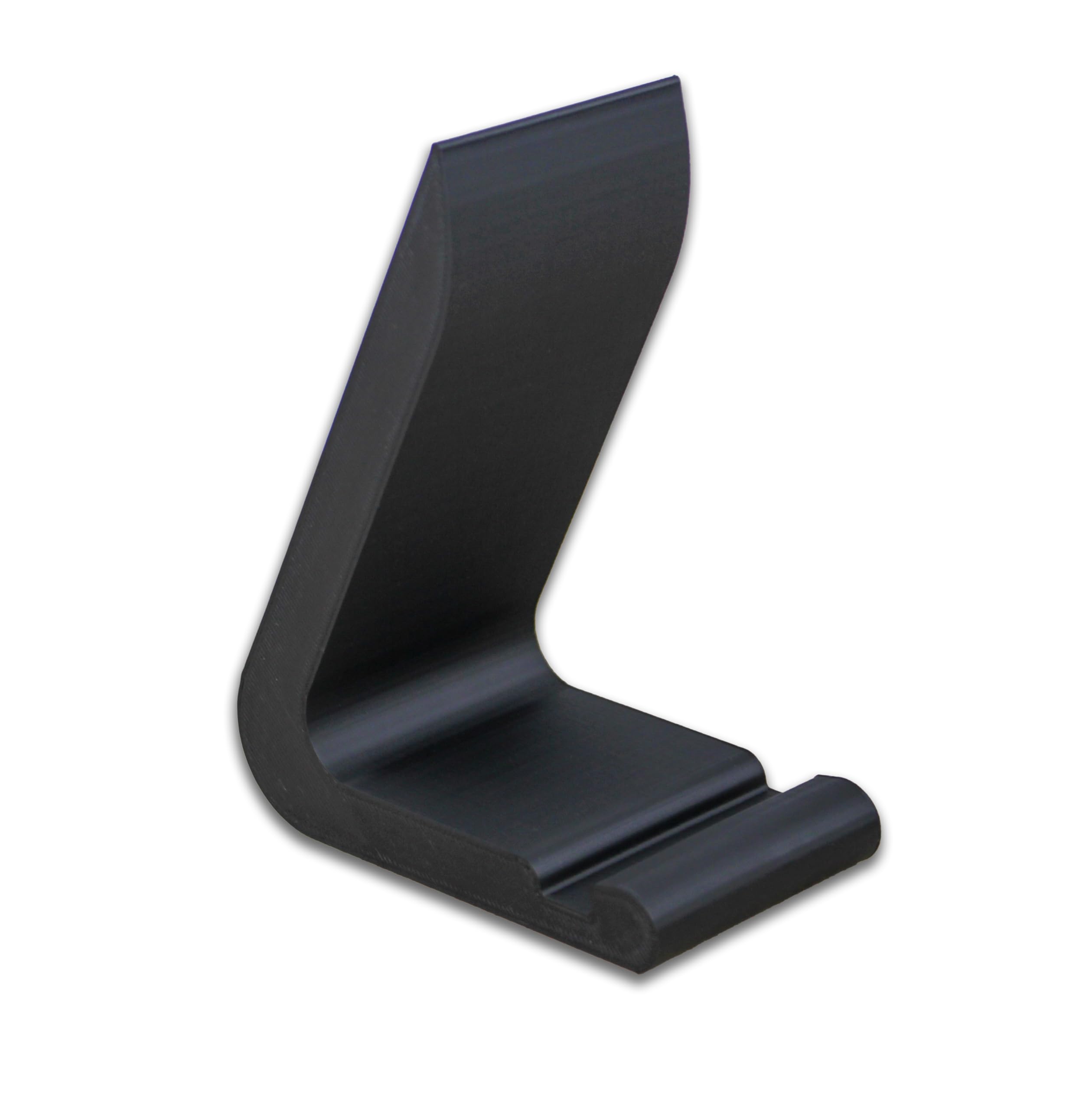 Naturalspring ® Vinyl Record Stand, Minimalist, Retro, LP Stand, Vinyl Storage (Black)