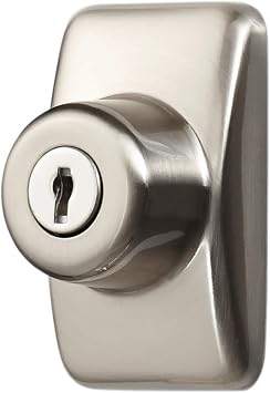 Ideal Security Inc Skglksc Gl Keyed Deadbolt For Storm And Screen Doors Easy To Install Satin Silver Door Dead Bolts Amazon Com