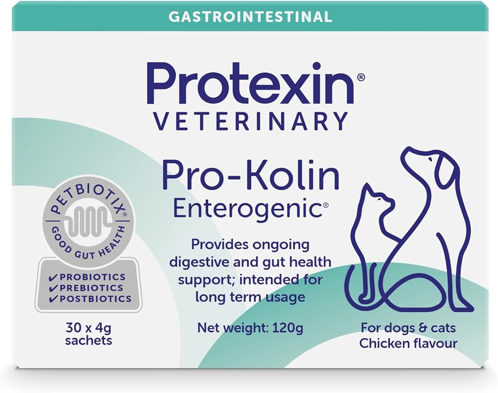 Protexin Pro-Kolin Enterogenic Gut Health Sachets for Cats & Dogs 30