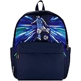 Messi Lifestyle Backpack, Bookbag with Pockets & Adjustable Straps