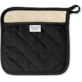 Williams-Sonoma Striped Potholder, Black