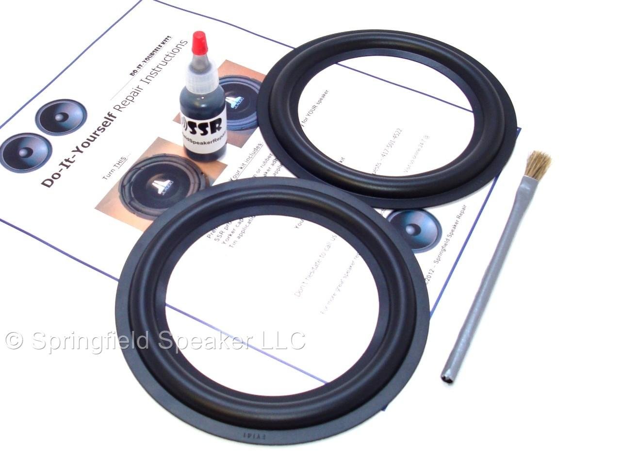 Butyl Rubber 6.5" Speaker Surround Repair Kit 2 Piece, 6.5 Inch Amazon.co.uk HiFi & Speakers
