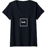 Womens Luck Box V-Neck T-Shirt