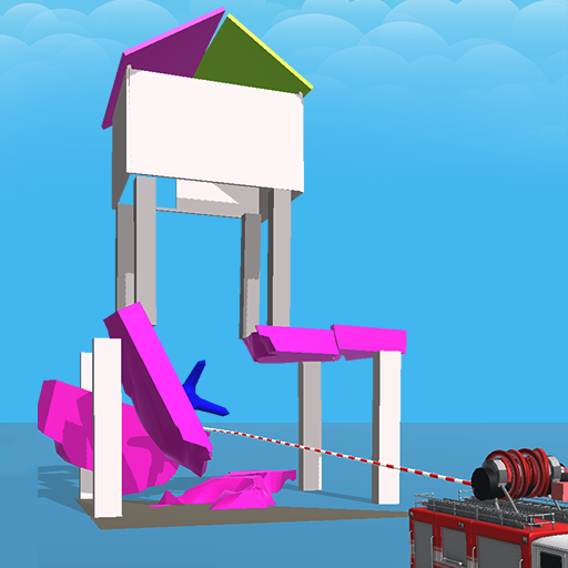 Rope Pull Buildings Crusher! Building Destroyer&Demolisher Challenge 3D