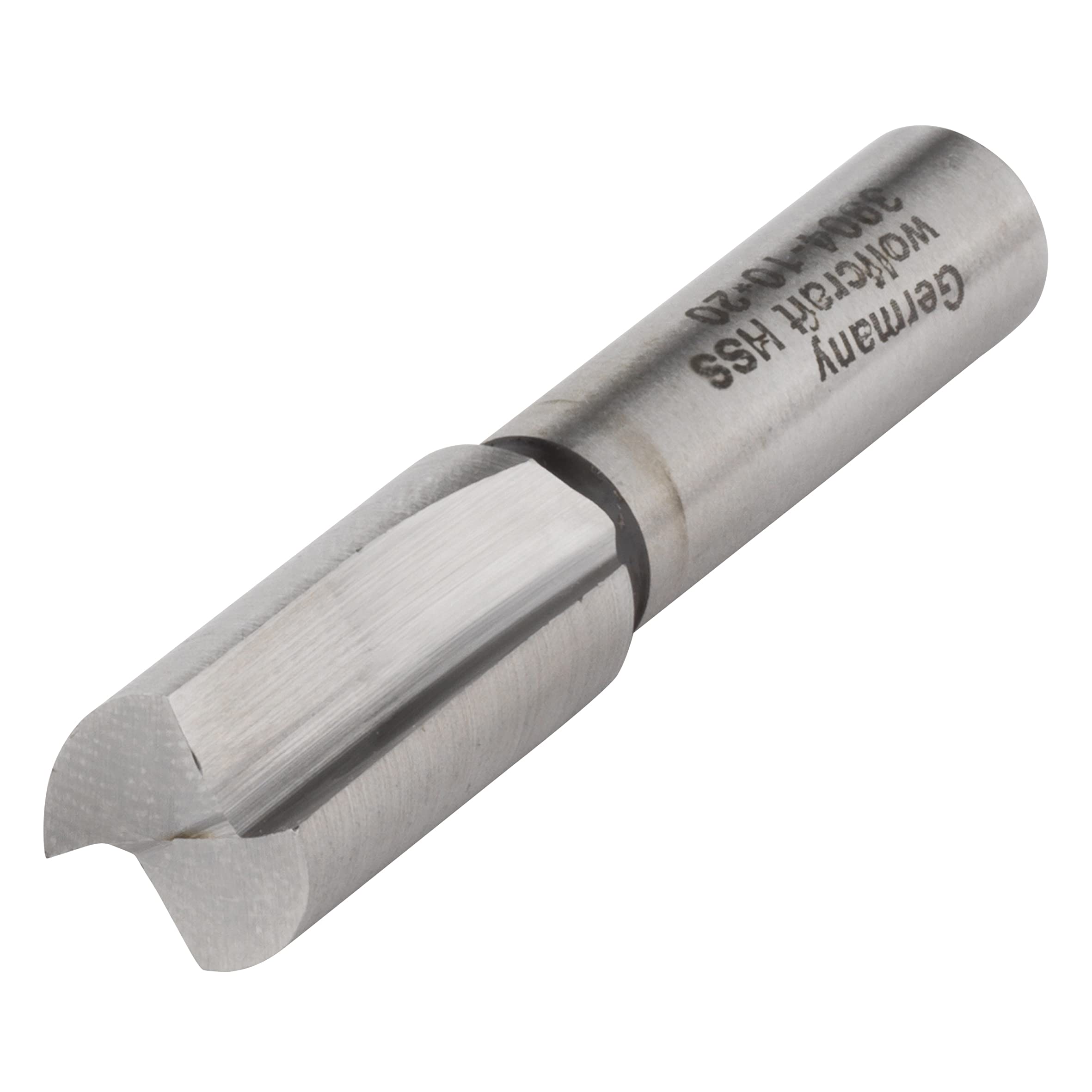 wolfcraft HSS Straight Bit I 3904000 I HSS Router bit Made from high-Speed Steel for milling Hardwood, softwood and Plastic.