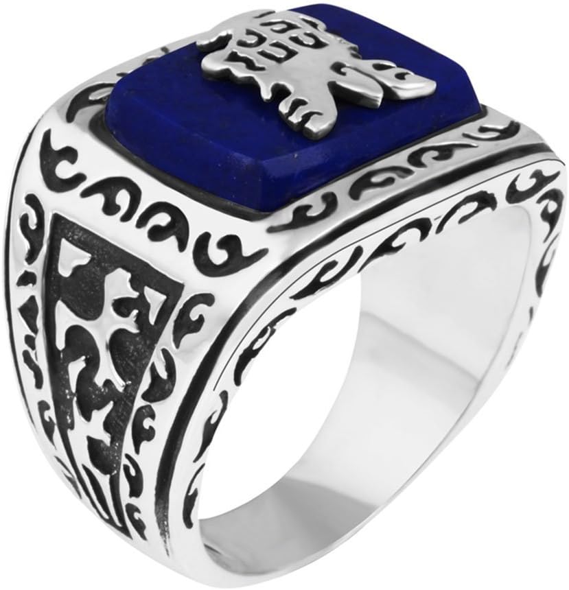 Vintage the Vampire Diaries Jeremy's Reborn Ring Gilbert's Lapis Ring Jewelry 11 Christmas Gift