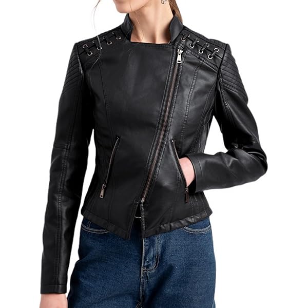 Vigoss Womens Faux Leather Lightweight Motorcycle Jacket Taupe S at Amazon  Women's Coats Shop