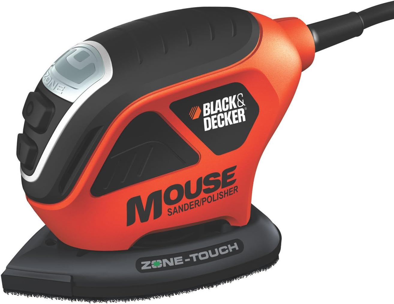 BLACK + DECKER MS600BCA Mouse Sander Polisher with Zone Touch Amazon
