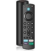 Replacement Voice Remote Control for Fire-Smart TVs Stick (HD/4K Max/4K/Lite/Cube)＆3rd Gen for Insignia/Pioneer/2-series/4-se