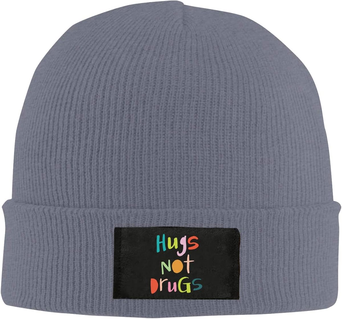 Unisex Stylish Slouch Beanie Hats Black 