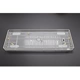 Clear Mini Keyboard GH60 plastic Case for 60% Mechanical Gaming Keyboard Comp...