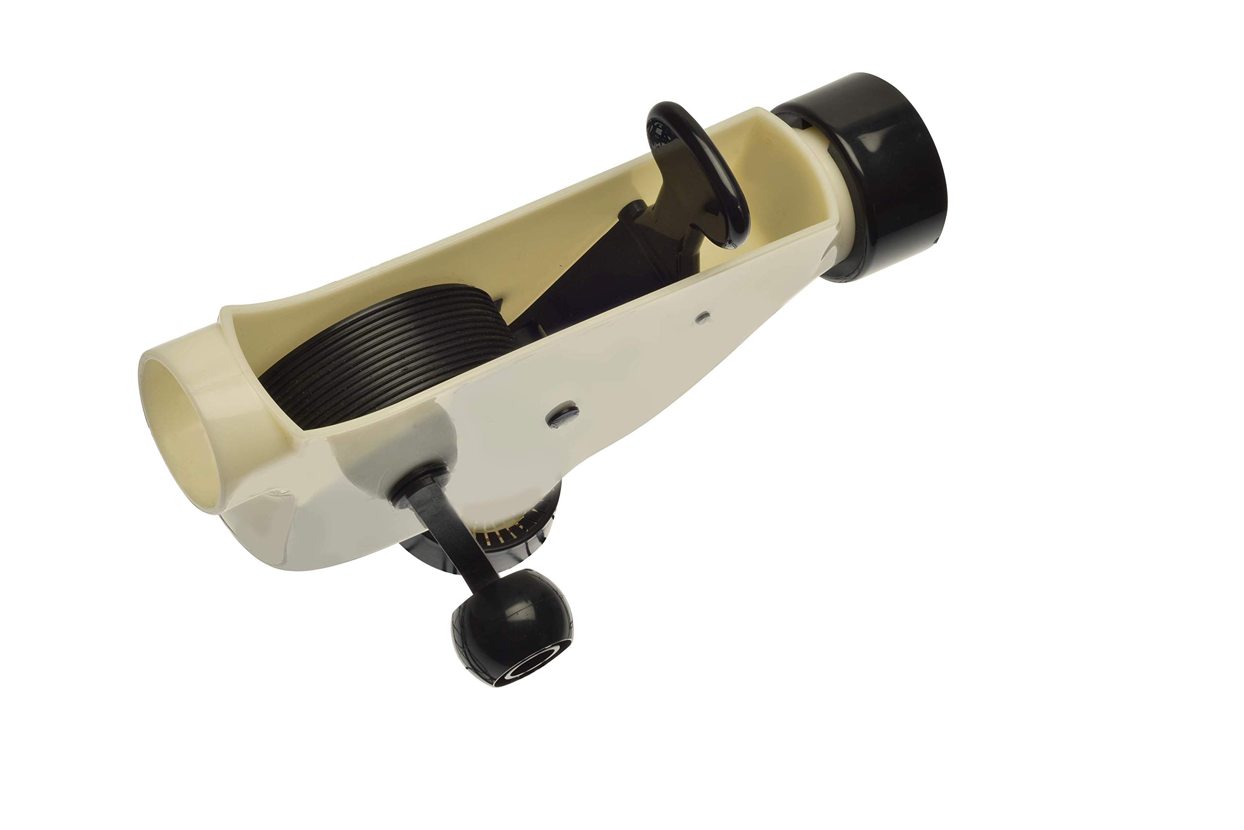 Extension Cord Reel Winder with 2 Fixed and 1 Swivel Wall Mount