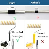 HeaHap Paint Roller with 6 Covers Extendable Pole Long Reach view 4