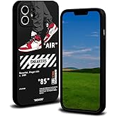 CHBSHENG Cool Design Phone Case for iPhone 11 Case for Boys Men Street Aesthetic Shockproof Basketball Sneaker Sports Designer Cases Compatible with iPhone 11 Black