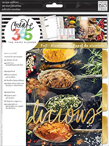 Me & my big ideas recipe planner extension