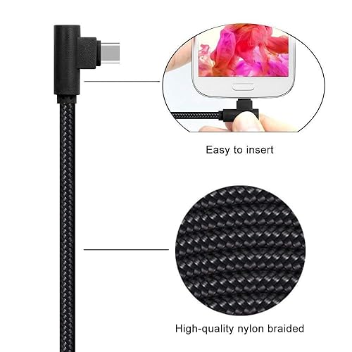 New 3 In 1 Braided Micro USB Type C Fast Charging Cable Charger For