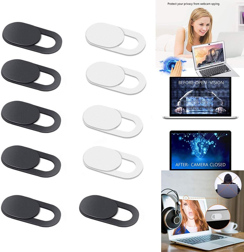 YFOX 10 webcam protection stickers webcam stickers-for privacy/Anti-hacking/Anti-spying