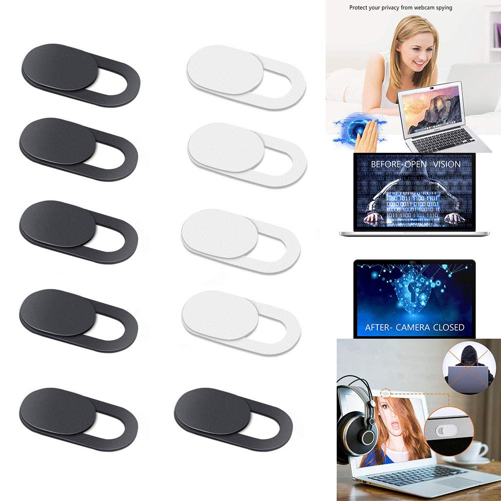 YFOX 10 webcam protection stickers webcam stickers-for privacy/Anti-hacking/Anti-spying