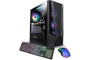 iBUYPOWER TraceMesh 7 Gaming Desktop PC, 14th Gen Intel 20-Core i7-14700F, NVIDIA GeForce RTX 4060, 32GB DDR5 RAM, 2TB SSD, Gaming Keyboard and Mouse, Windows 11 Home