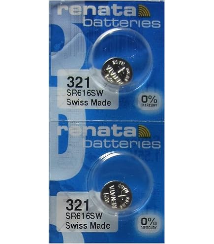 Pila De Botón Renata 315 (SR616SW) - 1.55V, 23 MAh, Óxido De Plata - 1 Unidad