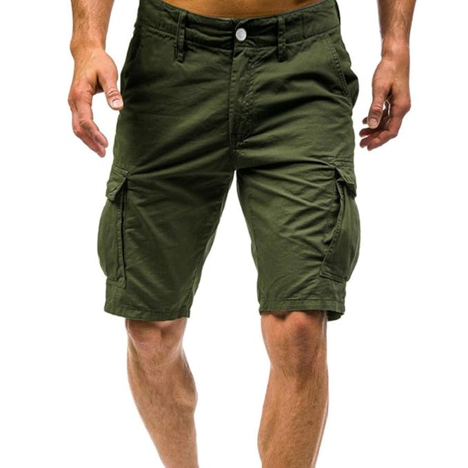 Herren Männer Hosen Sommer Sport Stretch Slim Fit Cargo Chino Shorts Sports Work Casual Armee Kampf Cargo Shorts Hosen Hosen