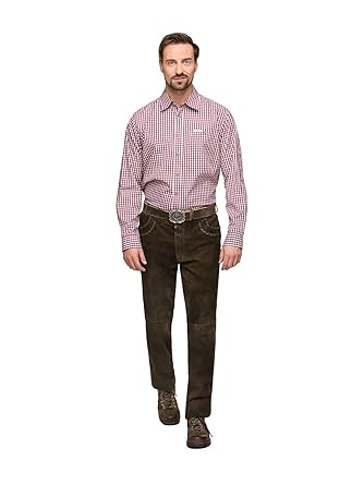 Stockerpoint Lederhose lang Rocco3 Bison