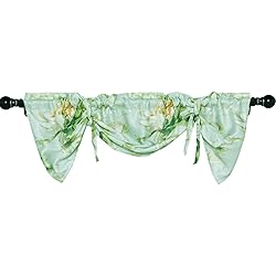 Molaxhome Valances for Windows 52x18 inch, Tie Up
