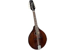 Kentucky KM-226 Deluxe Oval Hole A-Model Mandolin – Satin Brown