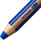 STABILO Woody 3-in-1 Multi-Talented Pencil Pack 18 Assorted Colors view 3