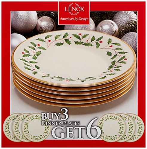 Lenox Holiday Dinner Plates - Image 2