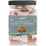 Tara's All Natural Handcrafted Gourmet Sea Salt Caramel: Small Batch, Kettle Cooked, Creamy & Individually Wrapped - 11.5 Oun