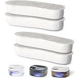 Dog Fountains by WOPET, 4 Pcs Pet Water Fountain Filters for W600 Dog Fountain, Large Water Fountain Filter Replacement