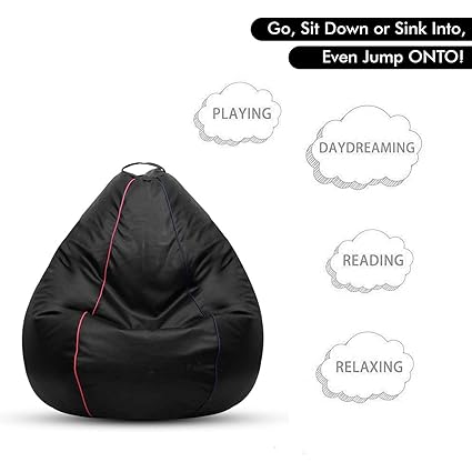 Dichkau Bean Bag Excellent Relaxation Comfortable Bean Bag