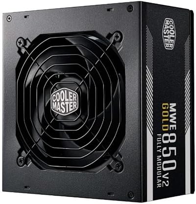 Cooler Master MWE 850 Gold V2 PSU UK Plug 850W Fully Modular 80 PLUS Gold