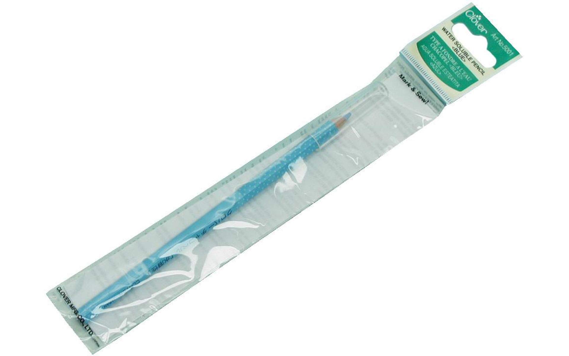 Clover Water Soluble Pencil: Blue, 1