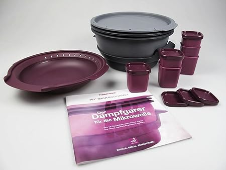 Tupperware I101 Micro gourmet de vapor microondas + moldes ...