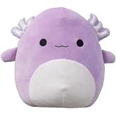 Squishmallows 7.5"" Monica The Axolotl, Medium, Purple