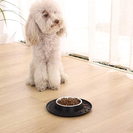 small dog bowl mat