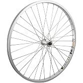 WheelMaster 26" MTB Disc Front Wheel - Weinmann DM30 Rim, Alloy Hub, QR, Silver