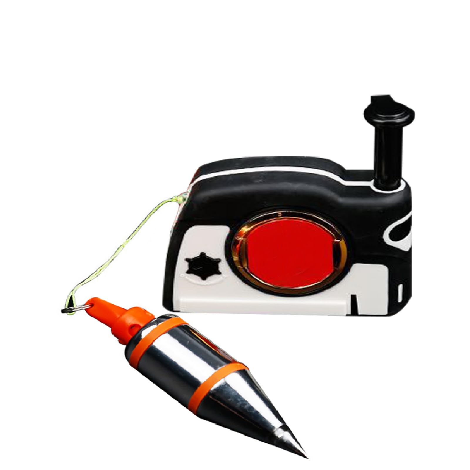 Jadeshay Magnetic Plumb Setter, 4.5M Magnetic Plumb Rite Setter Leveling Test Device Measure Tool Retractable Line Reel with Magnetic Base Quickly Stabilize the Plumbob