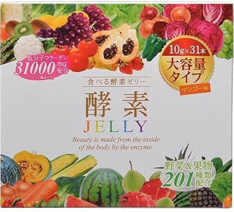 Amazon 酵素jelly 大容量タイプ 10g 31本 ハッピーバース 消化酵素