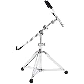 Adjustable Djembe Stand with Telescopic Boom and Memory Lock (GPDS) | Heavy Duty Pro Djembe Stand, Adjustable Double-Braced with Height and Angle Control for Djembe Drum Setups on Stage