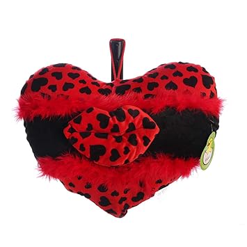 Pearl World Super Soft Heart Shaped Fancy Decor Cushion Pillow for Lovele Girls Gift