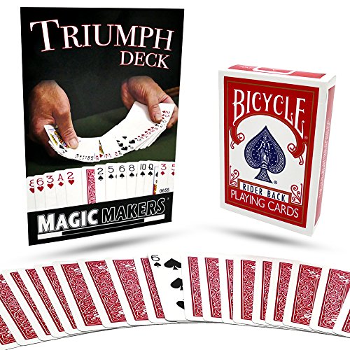 Magic Makers Triumph Card Deck with Instructional Magic Training