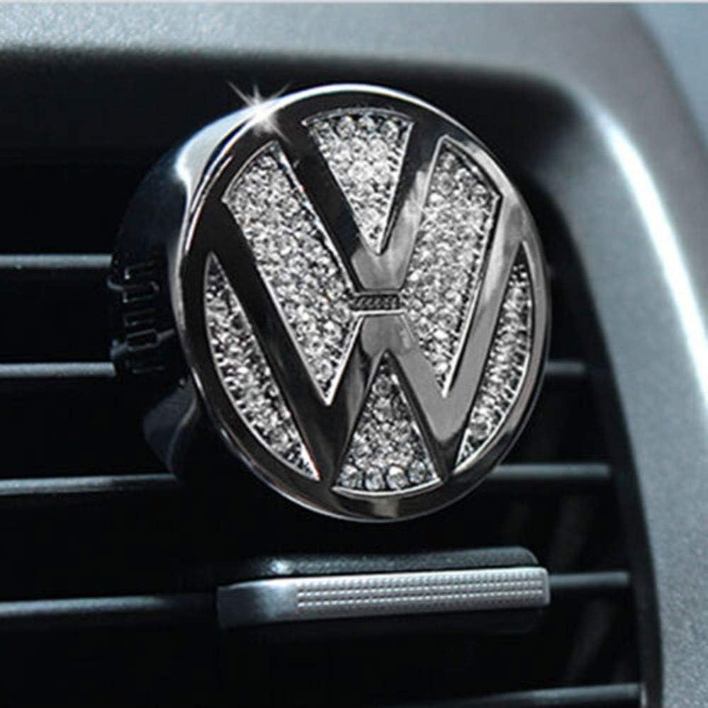 Fitracker Car logo Air Freshener Vent Clip Perfume Air Freshener Fragrance Scent with Gift Box
