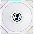 Lian Li UNI Fan TL LCD 140 - Daisy-Chain Solution - ARGB Fan- FDB Bearing- White - Single Pack - Without Controller - (14TLLCD1W.US)