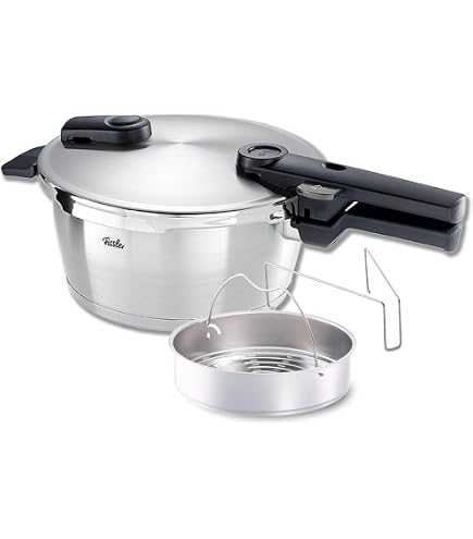 Amazon.com: Fissler Vitavit Premium Pressure Cooker with Steamer