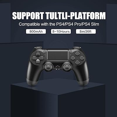 Buy Ps4 Controller Wireless Game Remote Controller Compatible With Playstation 4 Slim Pro Ps4 Pro Controller With Gyro And Speaker Online In Indonesia B092myj6