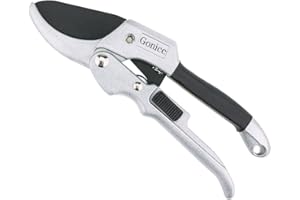 gonicc 8" Professional SK-5 Steel Blade Sharp Anvil Pruning Shears (GPPS-1001),Less effort. Pruning Scissors, Bonsai Scissors