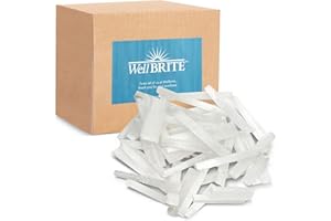 Wellbrite Selenite Wands Bulk, Large Healing Crystals Sticks for Meditation (3-5 in, 3 lbs)